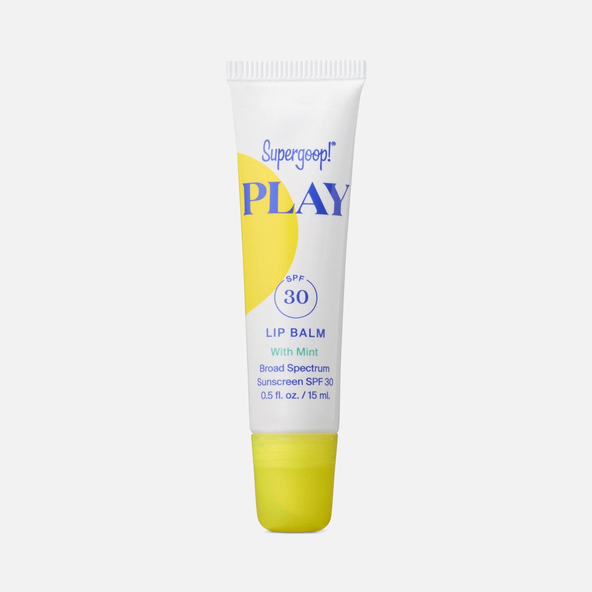 Supergoop! PLAY Lip Balm SPF 30 with Mint, .5 fl oz.